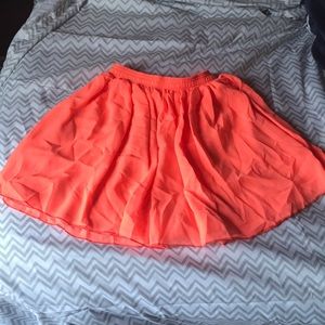 AMERICAN APPAREL chiffon mini skirt